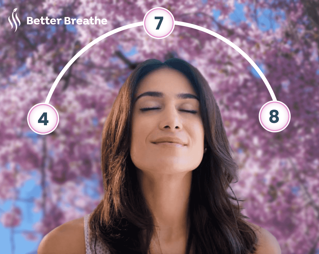 Using 4-7-8 breathing techniques can reduce stress, improve focus, and make you more calm