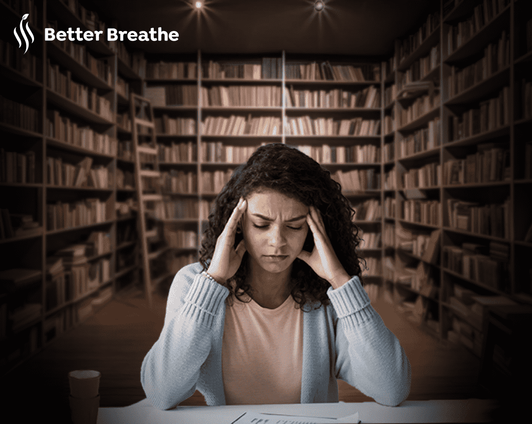 reduce anxiety and get focus through breathing exercises